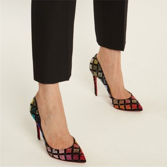 RARE Christian Louboutin Arletta
100mm Strass RETAIL 3k - Picture 12 of 14